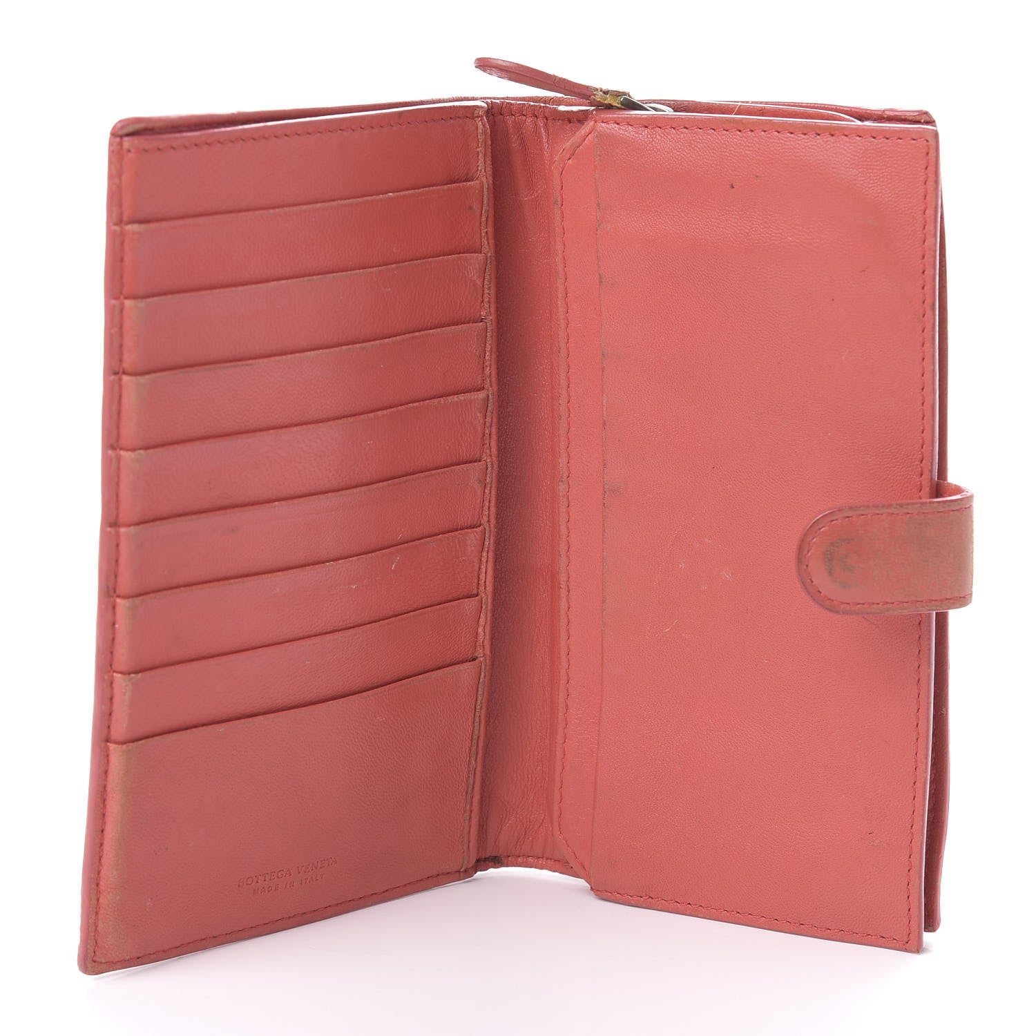 Bottega Veneta Nappa Intrecciato Continental Wallet Magma 5 of 12