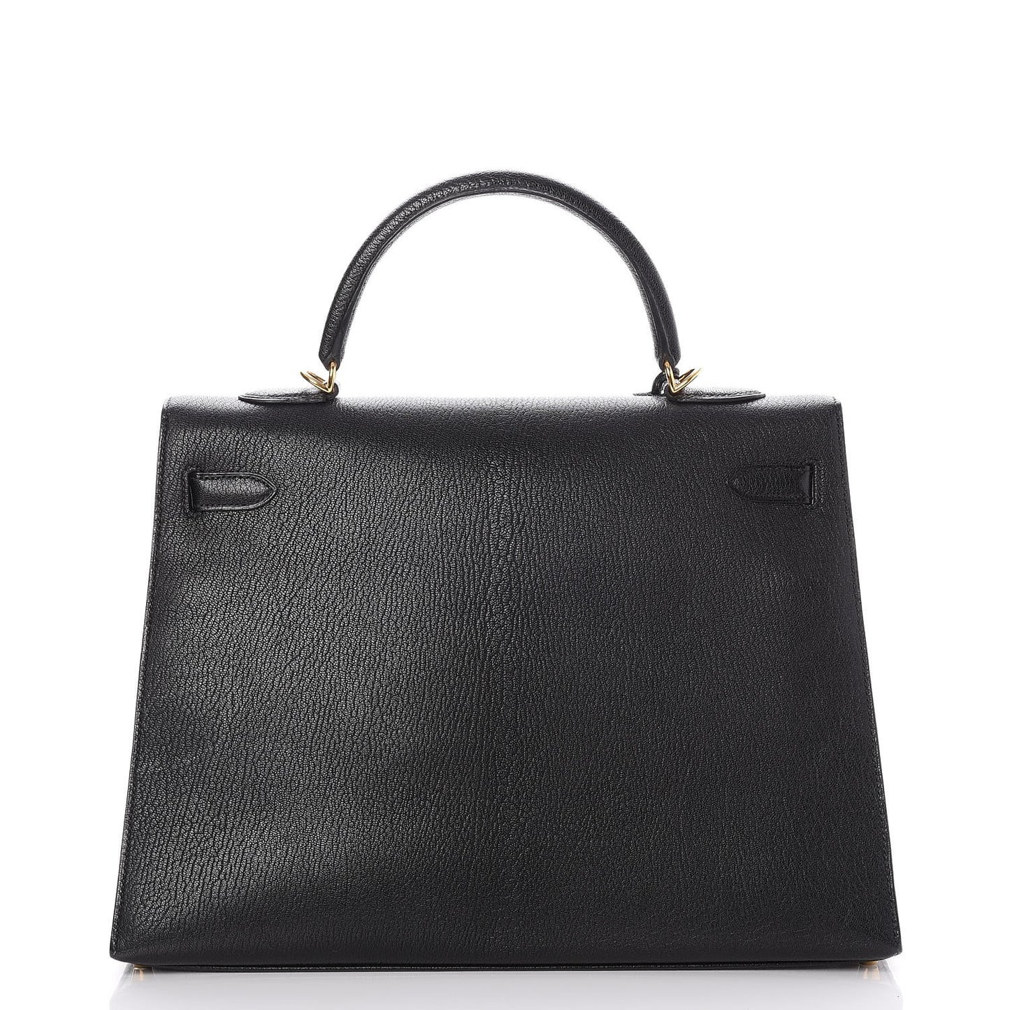 Chevre de Coromandel Kelly Sellier 35 Black