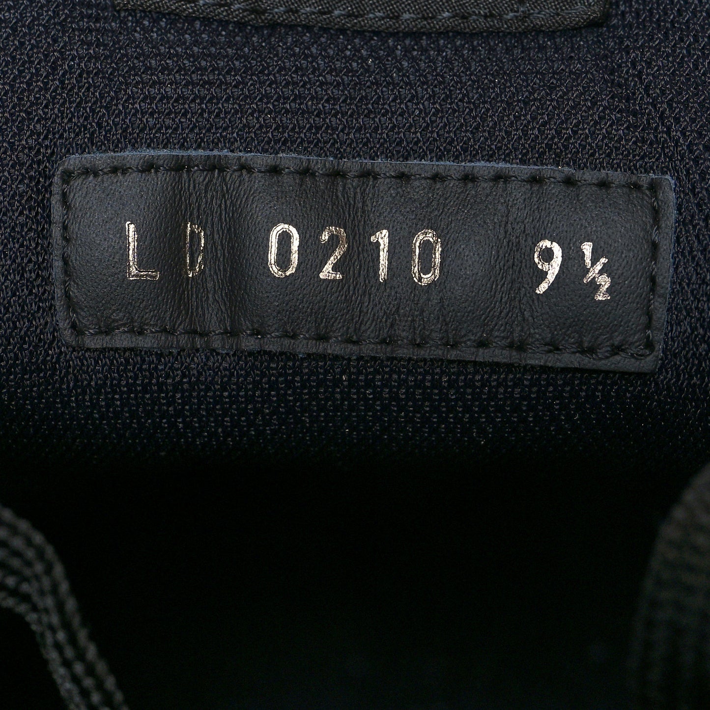Suede Mens LV Trainer Sneakers 9.5 Black
