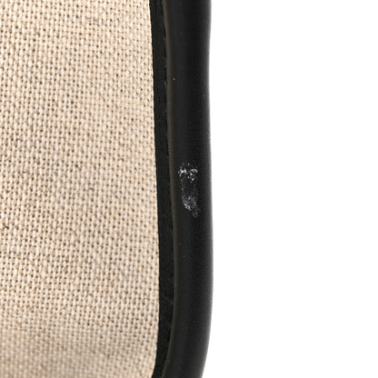 MCM Calfskin Linen Large Munchen Tote Black 14 of 15