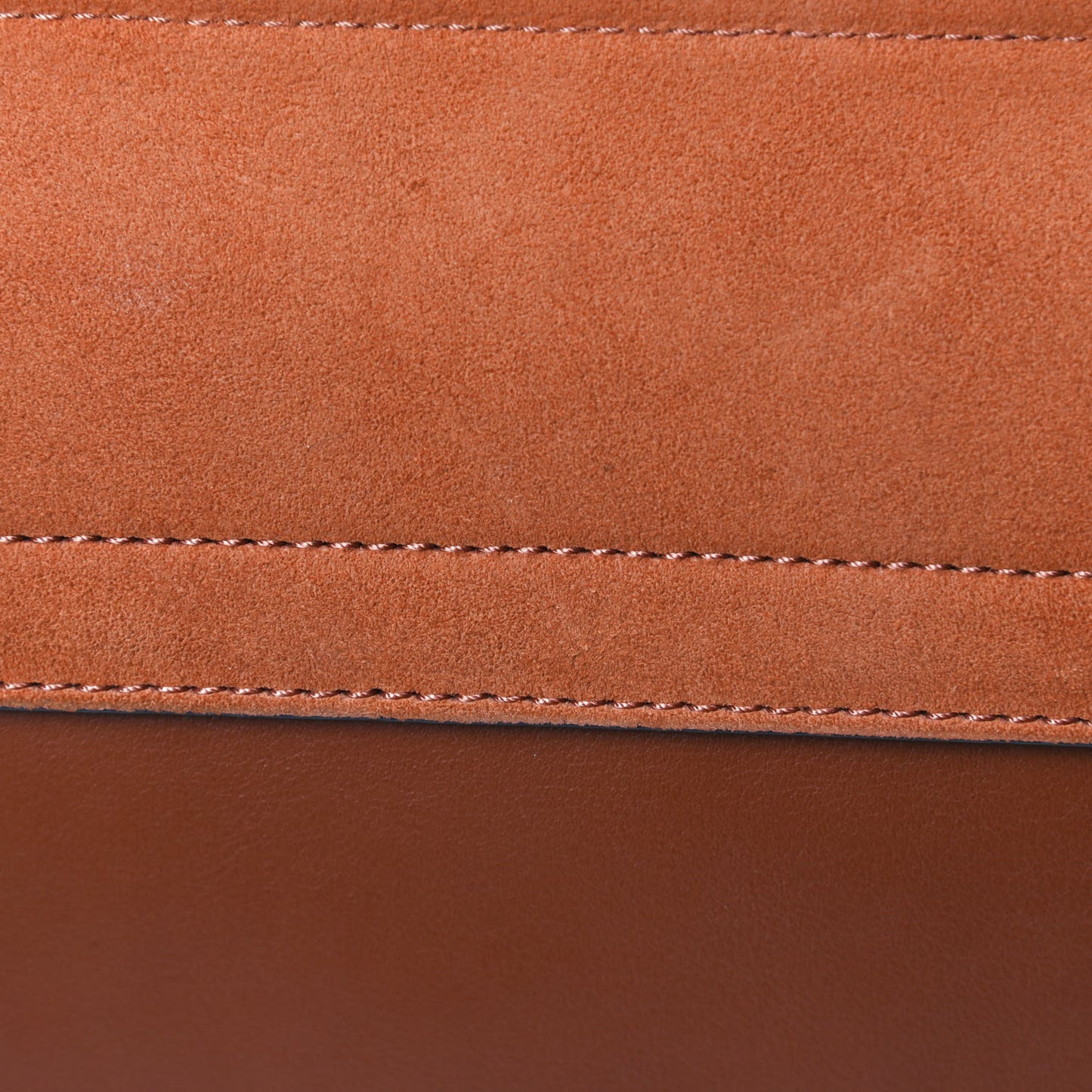 Suede Calfskin Medium Faye Shoulder Bag Tobacco