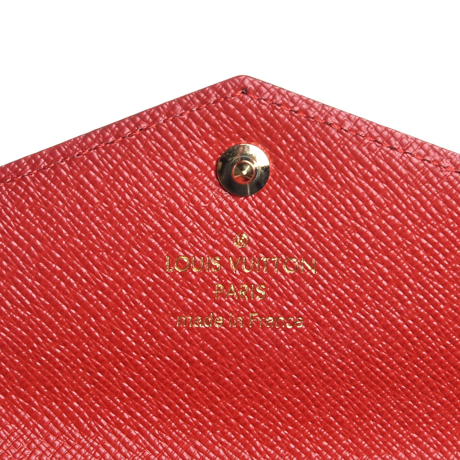 Louis Vuitton Monogram Daily Organizer Envelope Insert Red 6 of 7