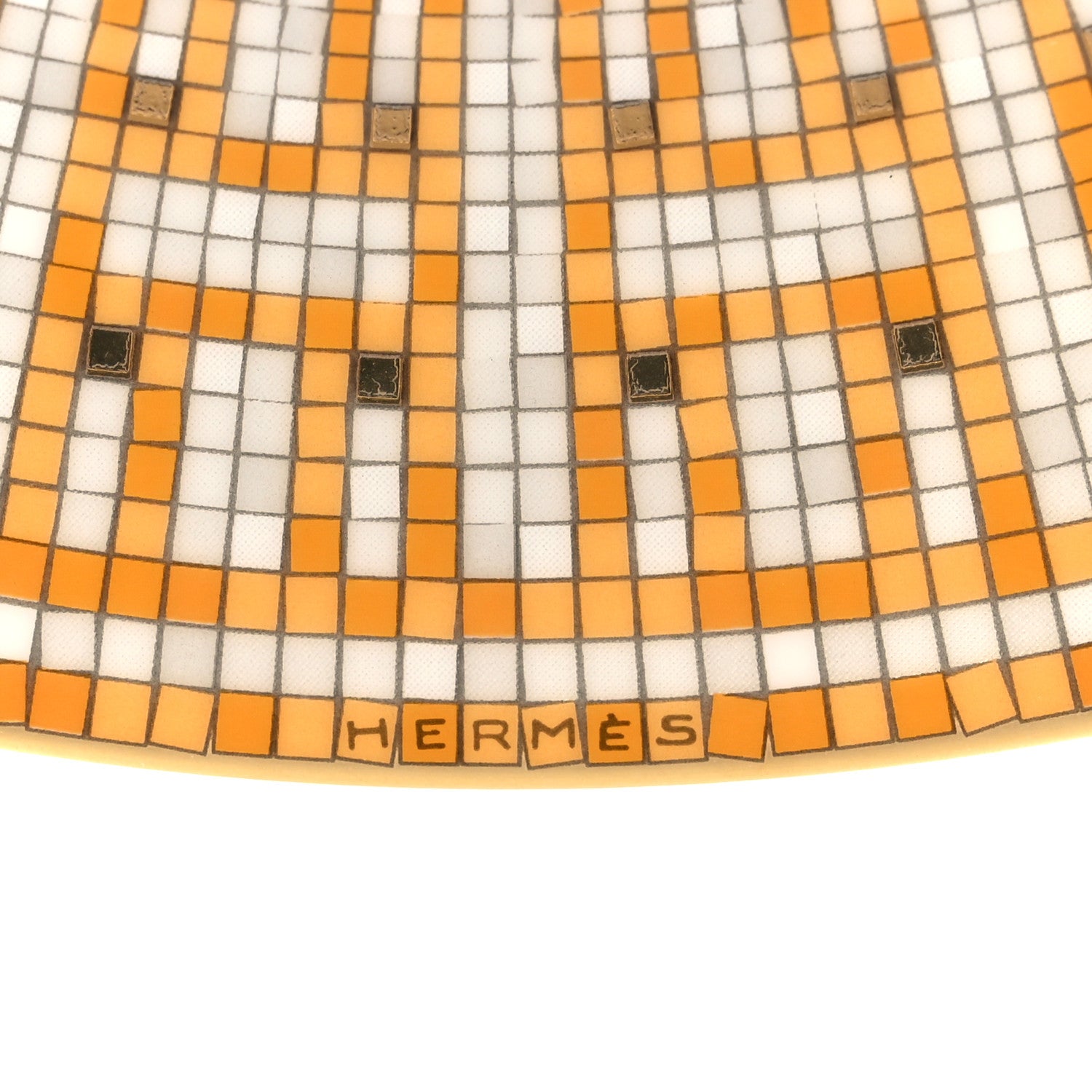 Hermes Porcelain Mosaique au 24 Dessert Plate Set of 2 5 of 9