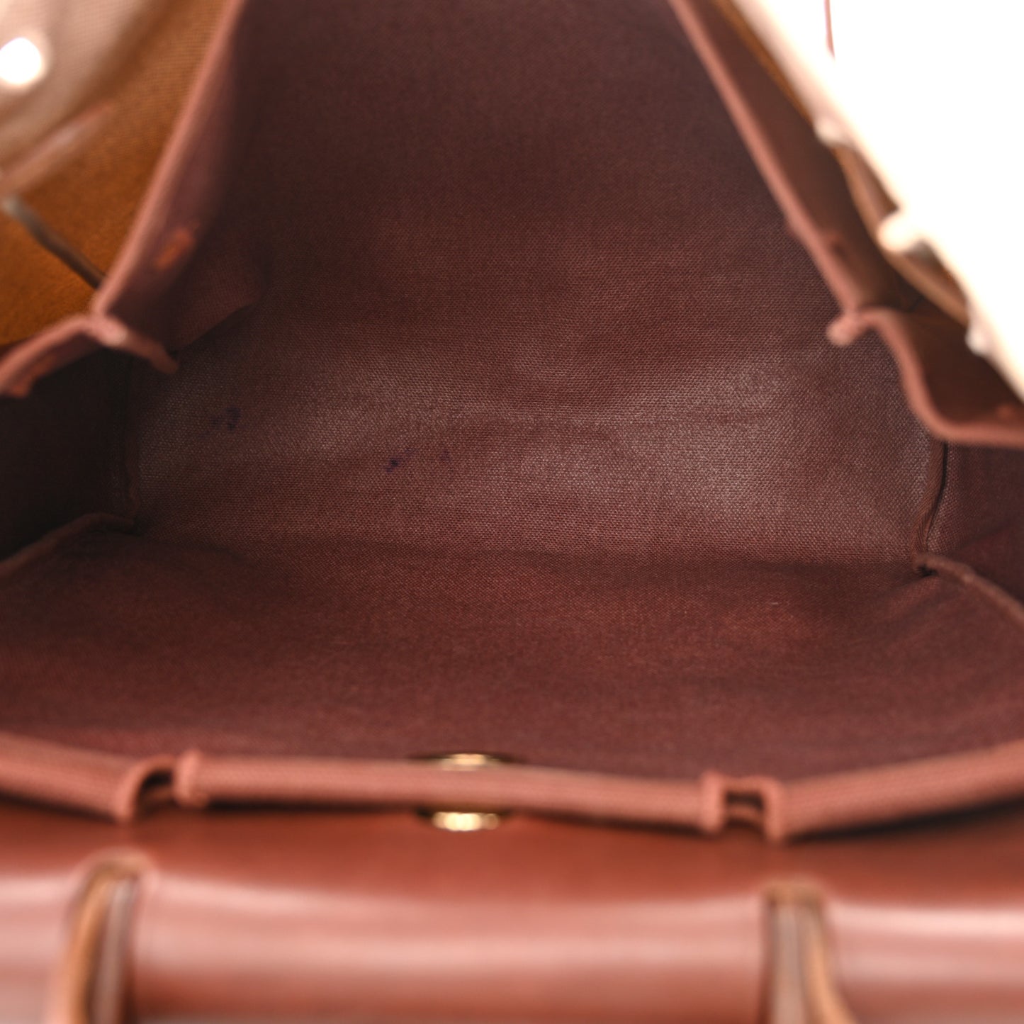 Toile Vache Calfskin Herbag 39 Natural Havane