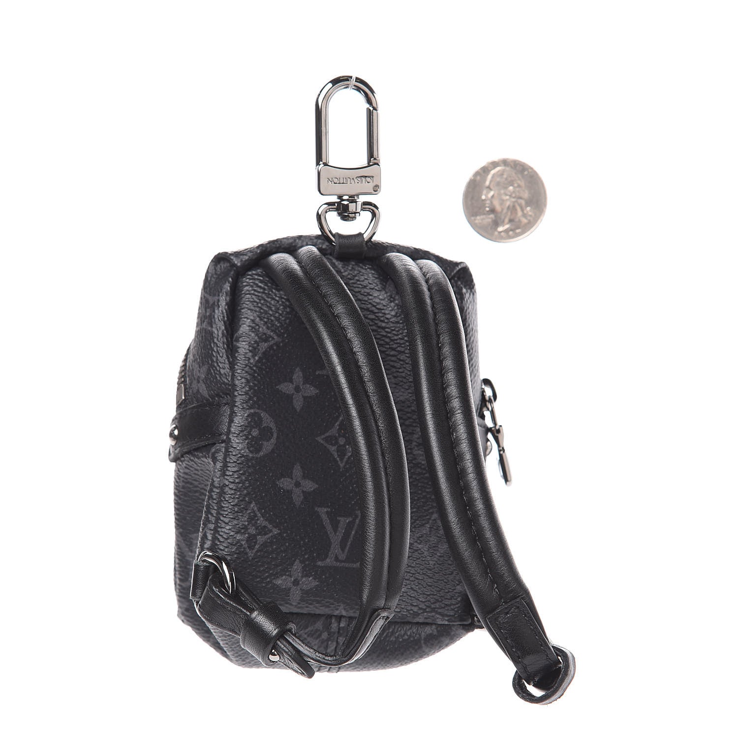 Louis Vuitton Monogram Eclipse Backpack Bag Charm 2 of 3
