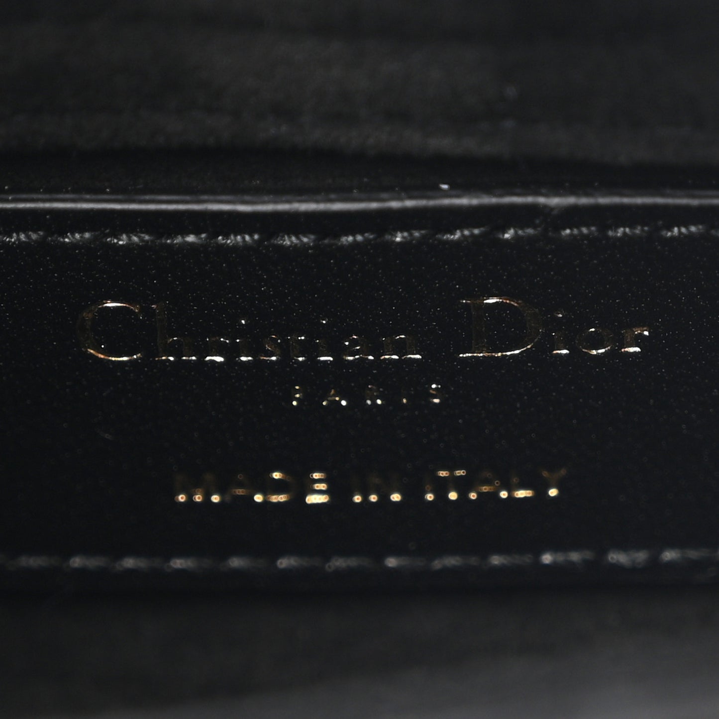 Lambskin Cannage Micro Lady D-Joy Black