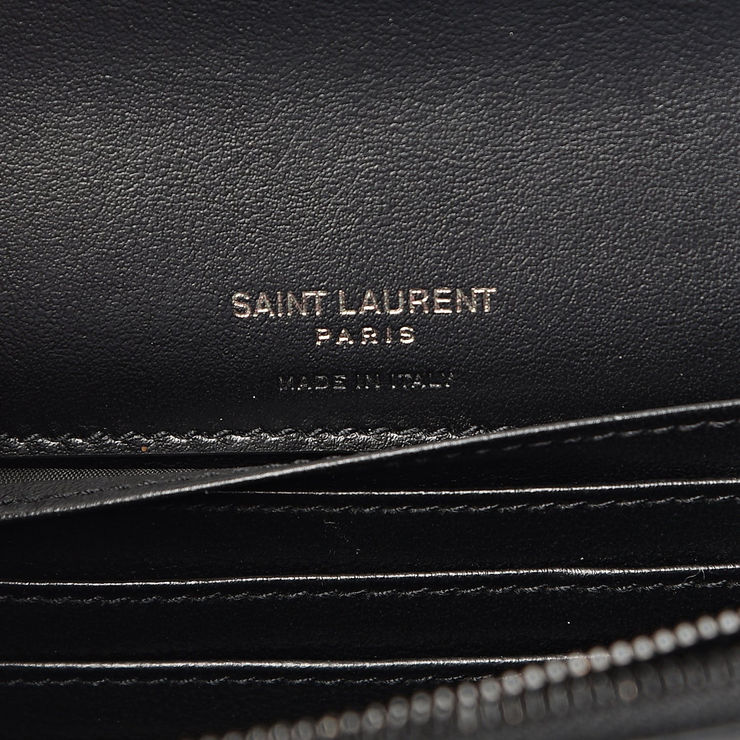 Smooth Calfskin Monogram Kate Belt Bag Black