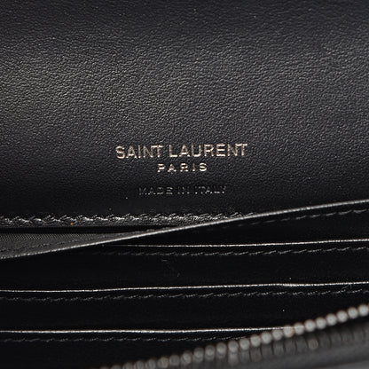 Saint Laurent Smooth Calfskin Monogram Kate Belt Bag Black 6 of 10