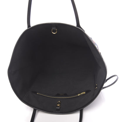 Louis Vuitton Game On Neverfull MM Black 5 of 10