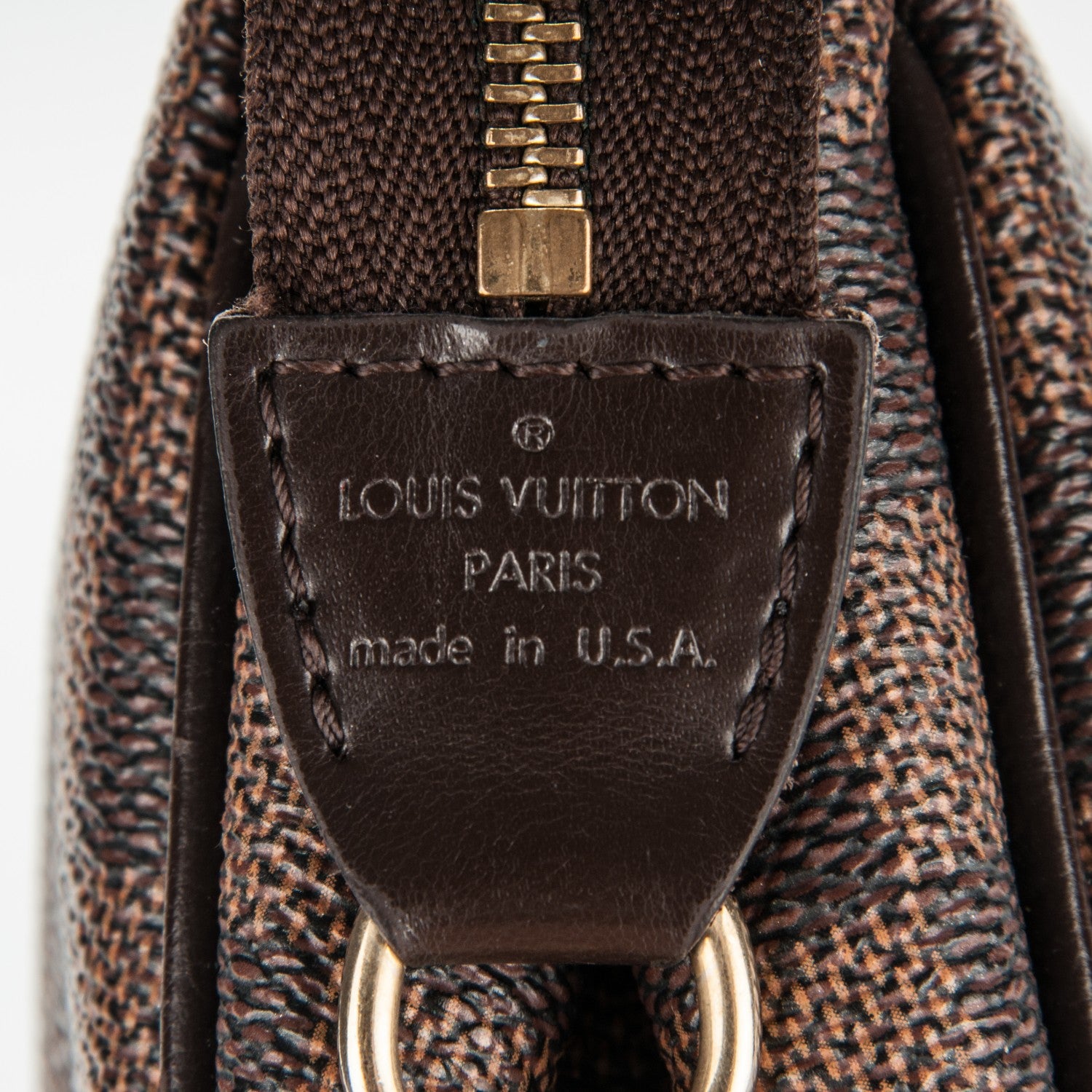 Louis Vuitton Damier Ebene Eva Clutch 5 of 7