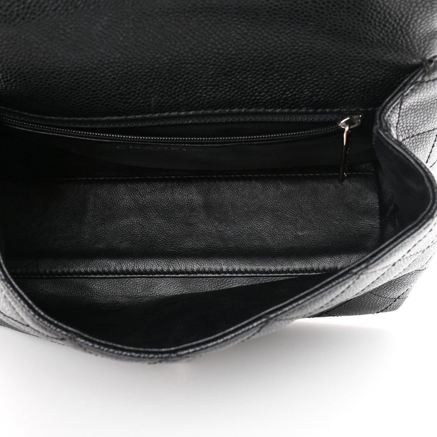 Chanel Caviar Quilted Medium Kelly Flap Bag Black 5 of 12