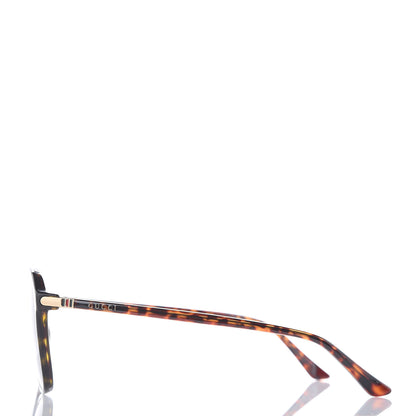 Gucci Web GG Polarized Aviator Sunglasses GG0016S Tortoise 2 of 6