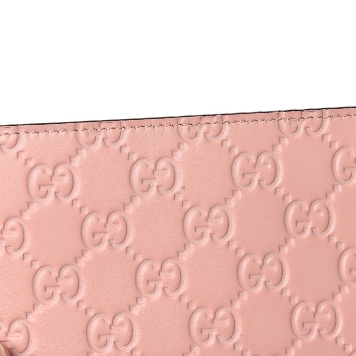 Guccissima Signature Bi-Color Bowy Chain Wallet Blue Dark Cipria