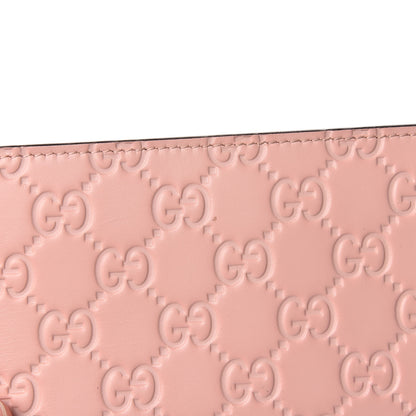 Gucci Guccissima Signature Bi-Color Bowy Chain Wallet Blue Dark Cipria 8 of 16
