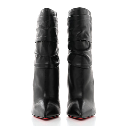 Christian Louboutin Calfskin Ishtar 120 Booties 37 Black 2 of 9