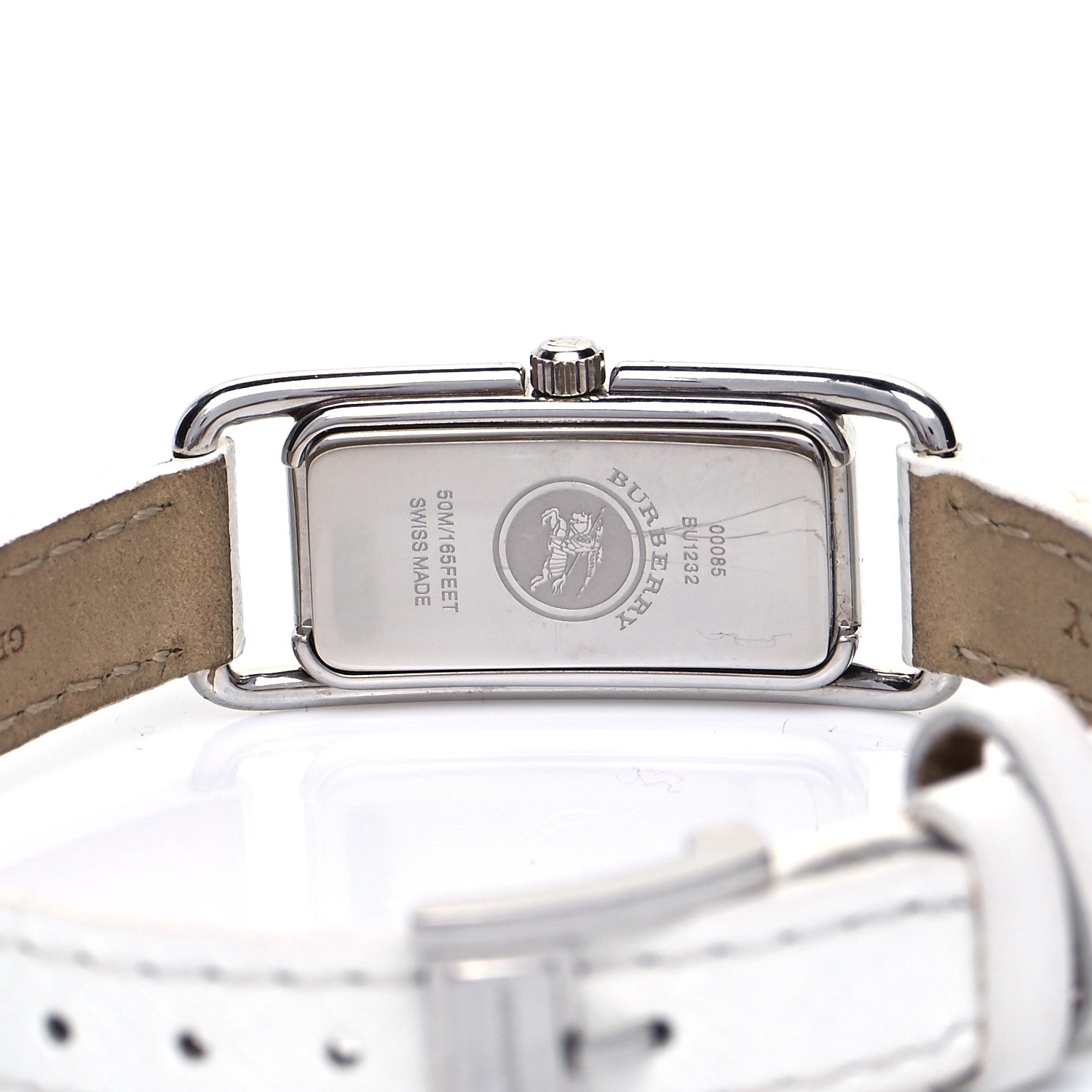Burberry Stainless Steel Calfskin 16mm Quartz Watch BU1232 8 of 8