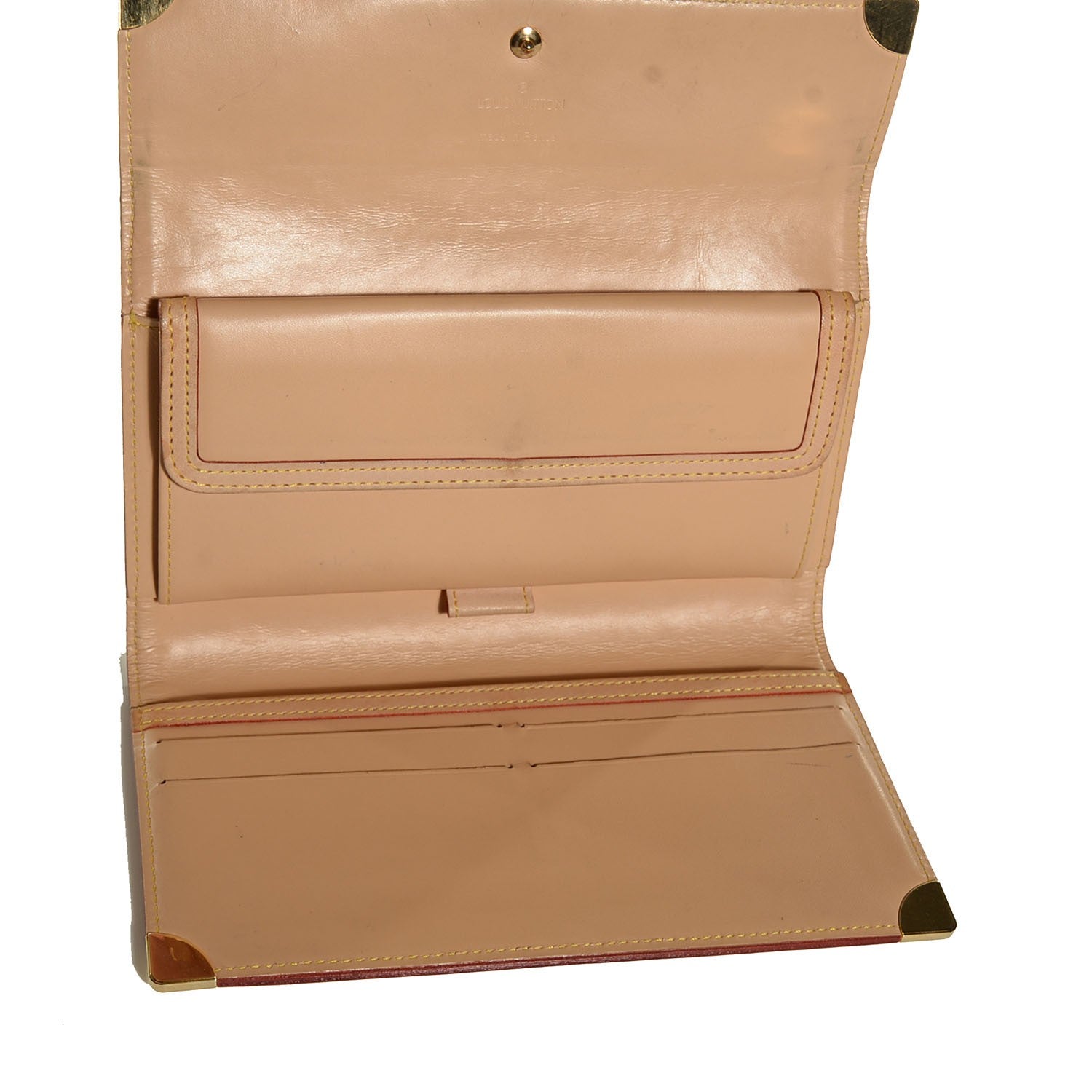 Louis Vuitton Monogram Multicolor Porte Tresor International Wallet White 6 of 7