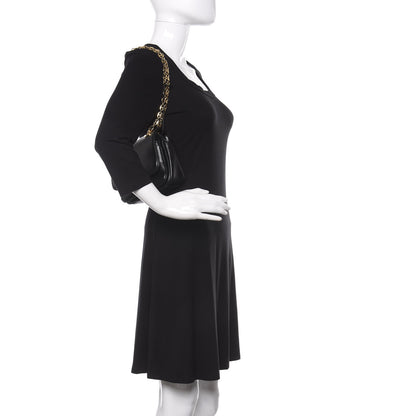 Gucci Azalea Calfskin Mini Marina Chain Shoulder Bag Black 3 of 13