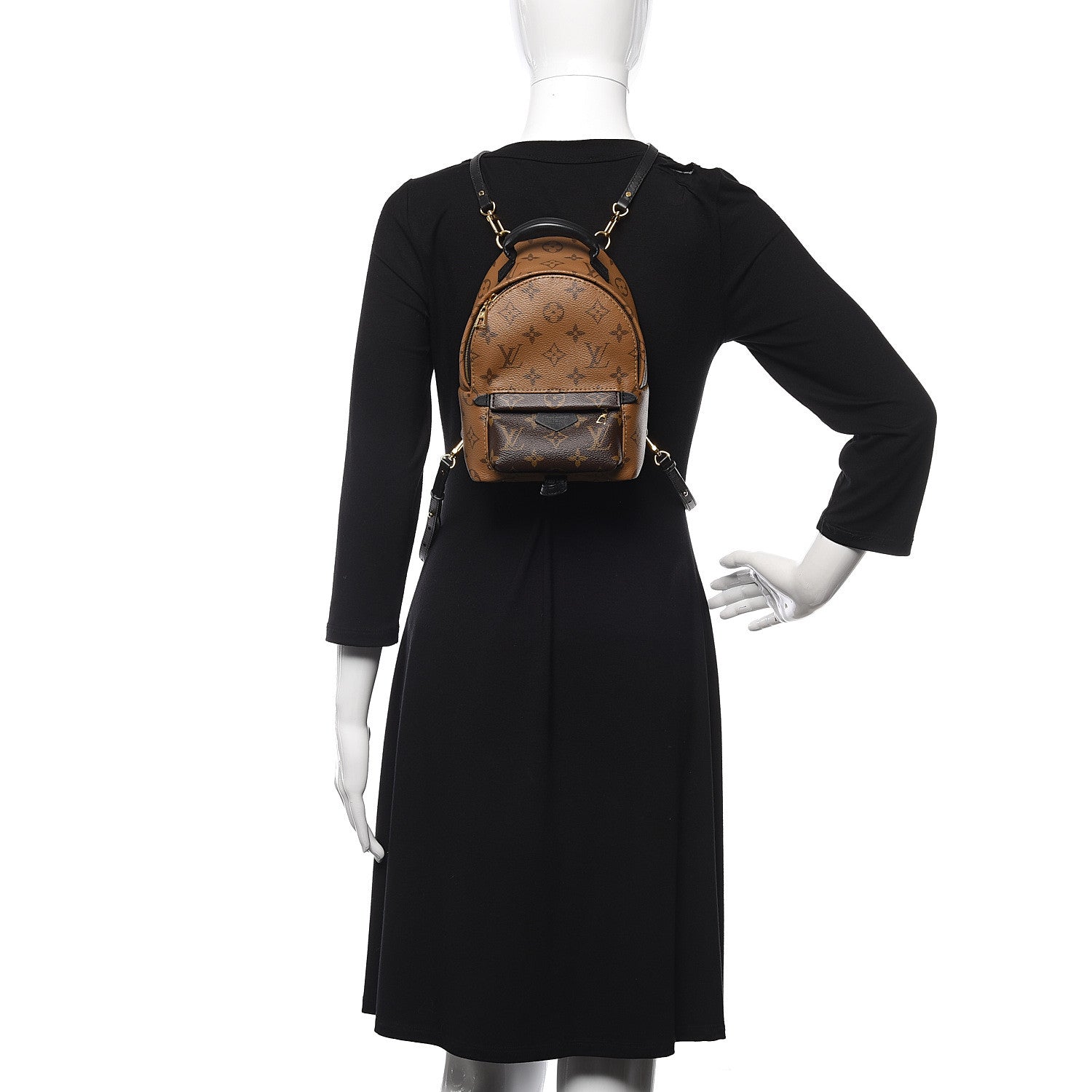 Louis Vuitton Reverse Monogram Palm Springs Backpack Mini 2 of 10