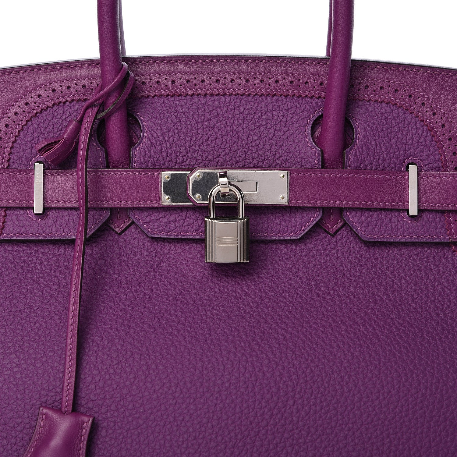 Hermes Togo Swift Ghillies Birkin 30 Anemone 35 of 36