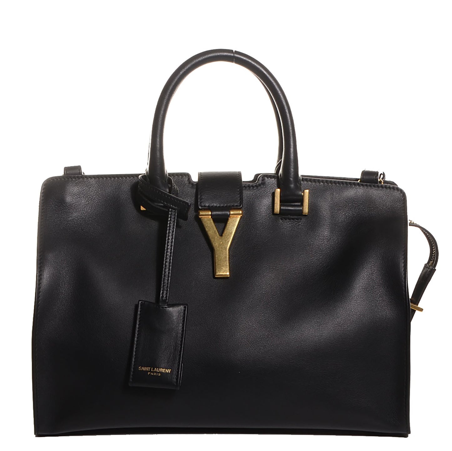 Calfskin Small Classic Y Cabas Black