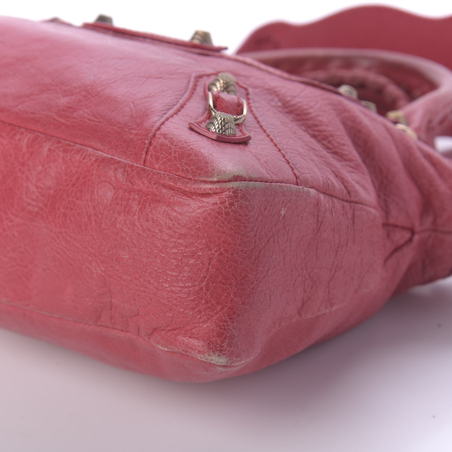 Balenciaga Agneau Giant 12 Rose Gold Hardware Town Rose Thulian 7 of 12