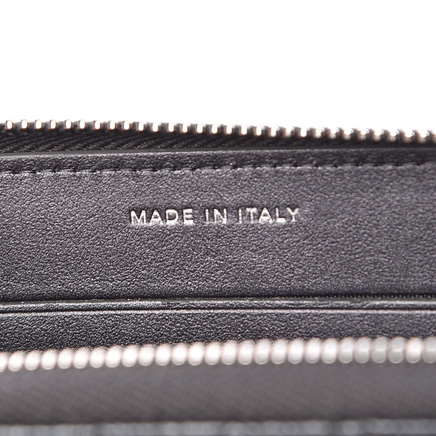 Chanel Metallic Caviar Quilted Medium Maxi CC Zip Around Wallet Black 7 of 9