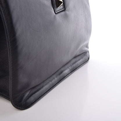 Valentino Garavani Vitello Extra Large Glam Lock Rockstud Flap Black 12 of 12