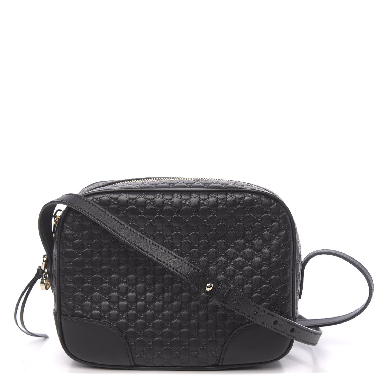 Gucci Microguccissima Mini Bree Messenger Bag Black 1 of 18