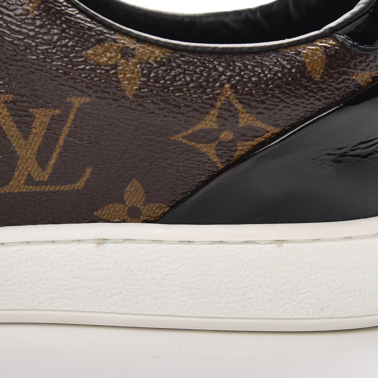 Louis Vuitton Patent Monogram Frontrow Sneakers 36.5 13 of 13