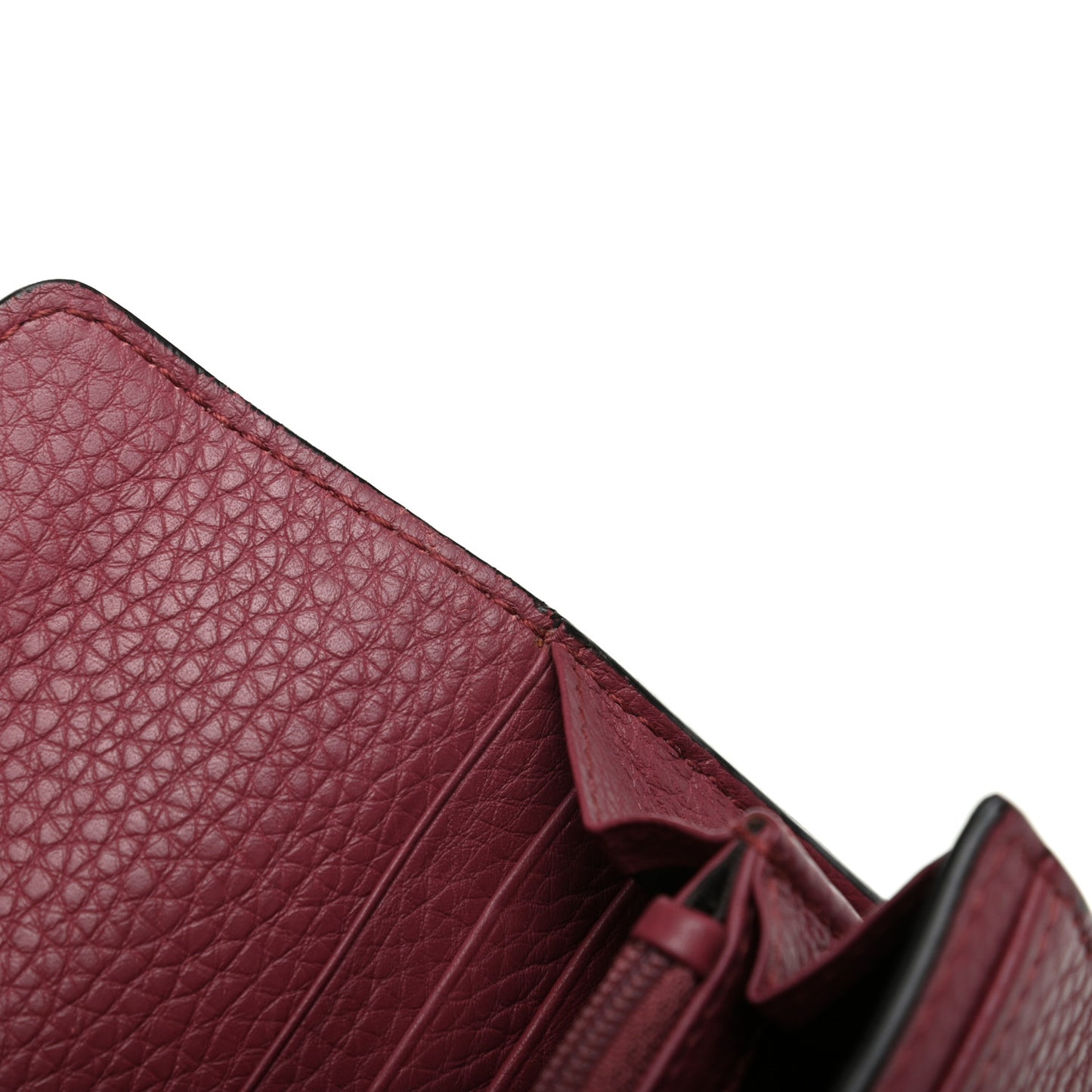 Cellarius Calfskin GG Marmont Continental Wallet Dry Rose