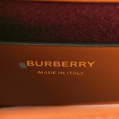 Burberry Calfskin Check Small Elizabeth Bag Briar Brown 6 of 9