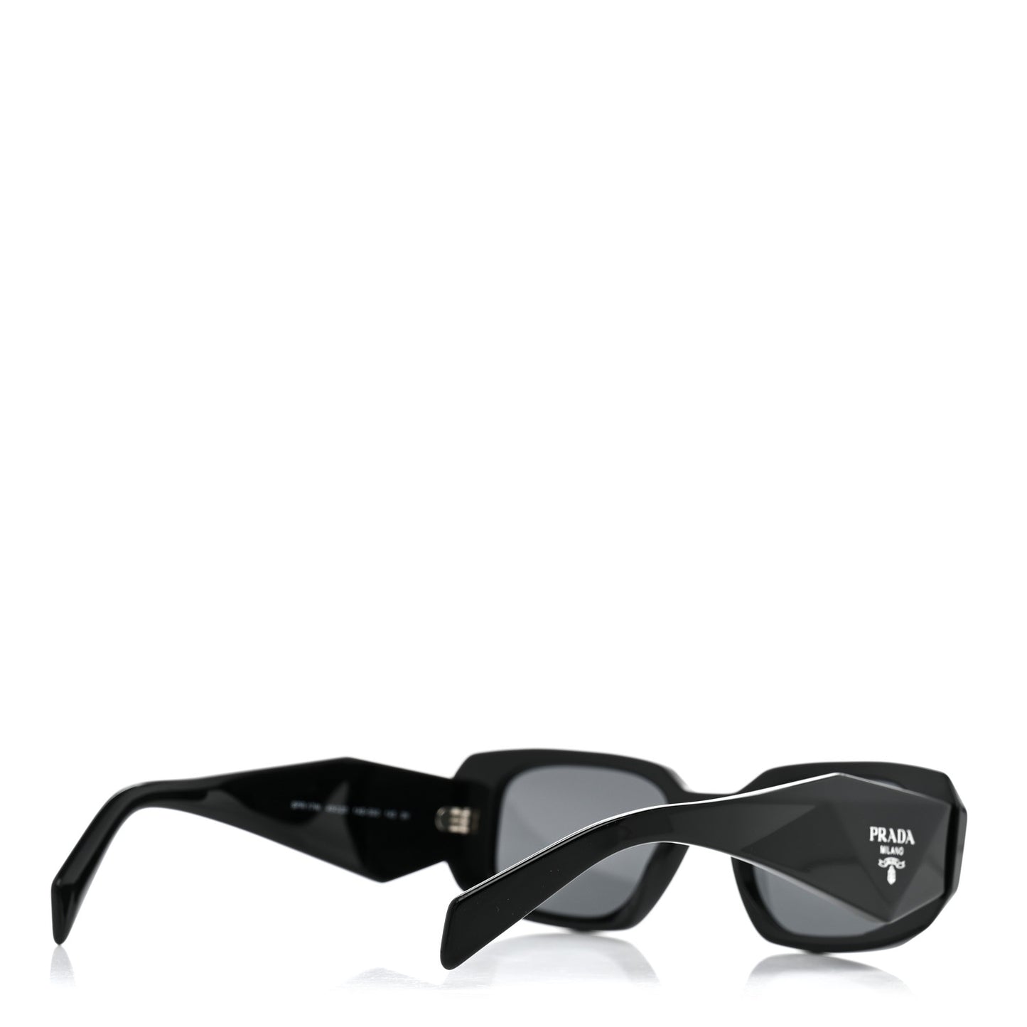 Acetate Symbole Sunglasses SPR 17W Black