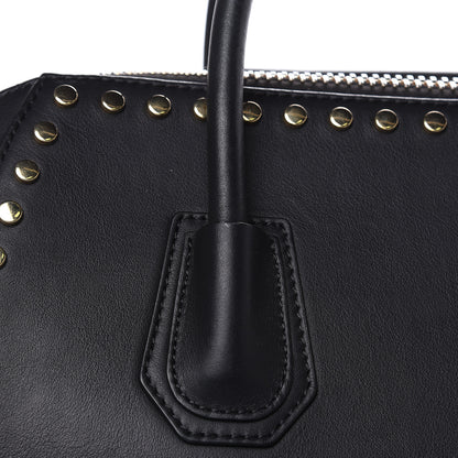 Givenchy Calfskin Medium Studded Antigona Black 13 of 16