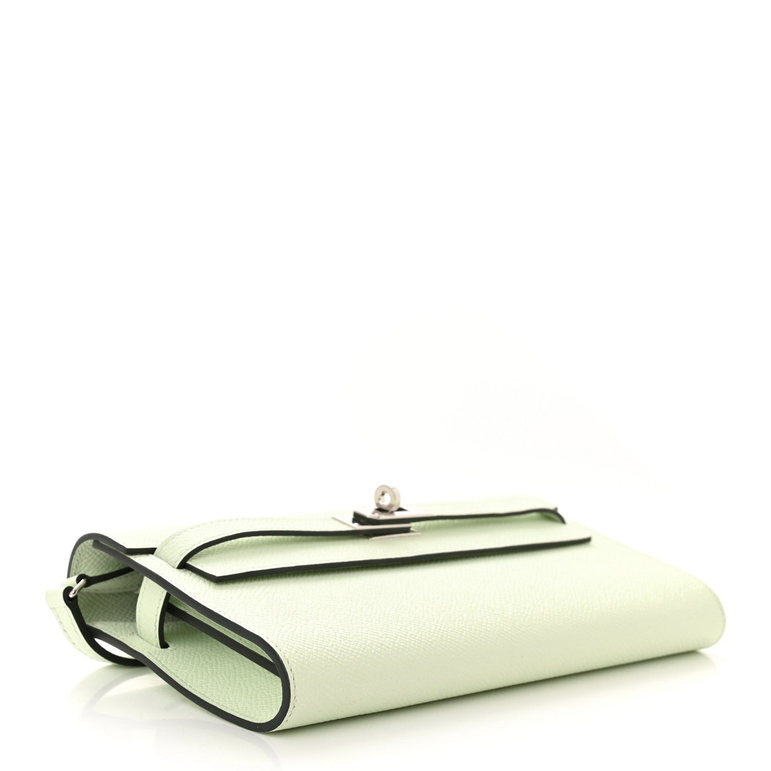 Hermes Epsom Kelly Wallet To Go Vert Fizz 4 of 9