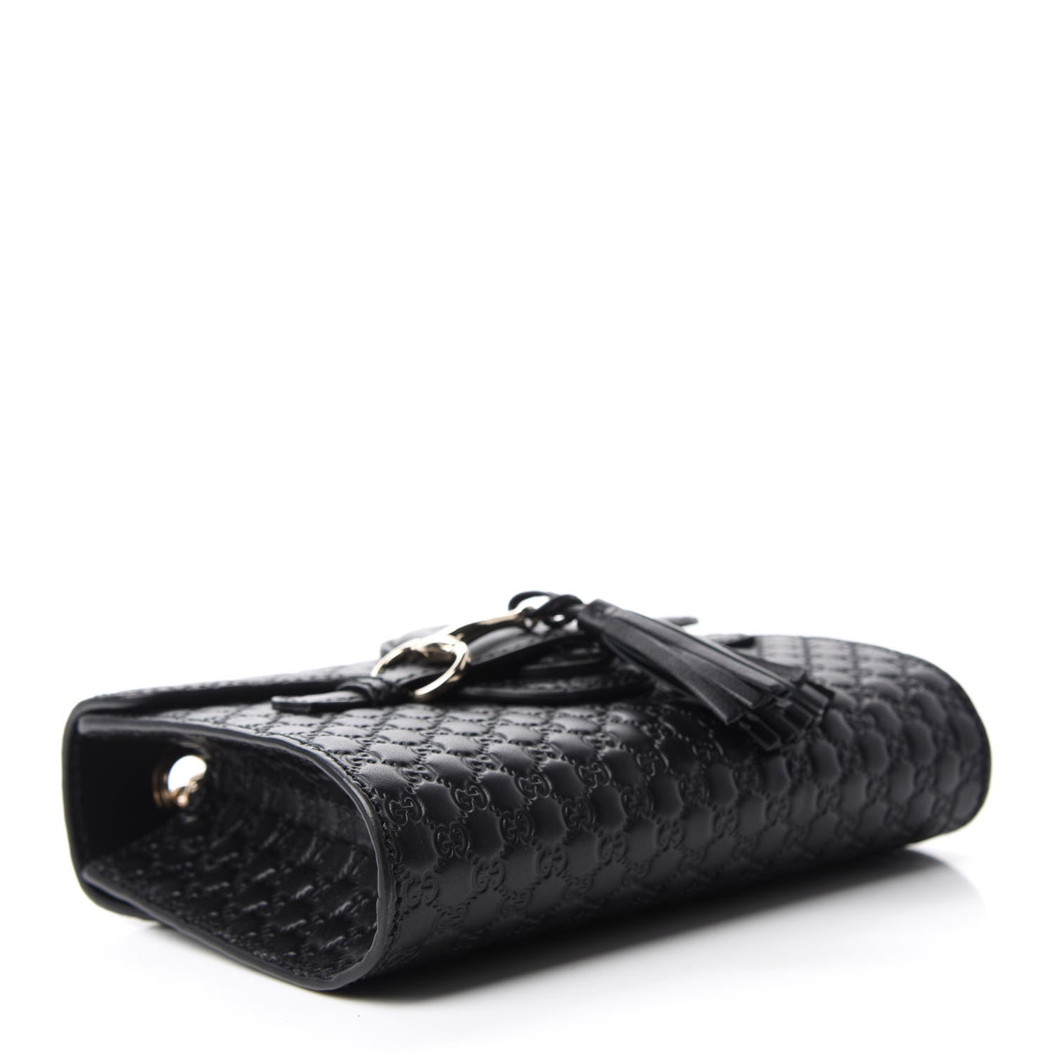 Gucci Microguccissima Mini Emily Shoulder Bag Black 4 of 10