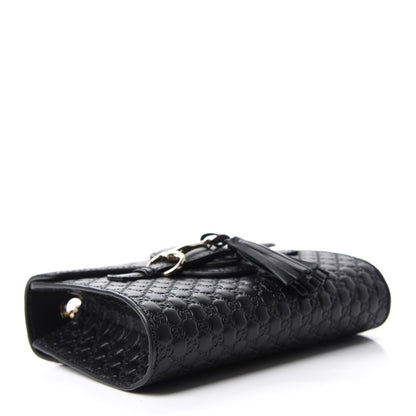 Gucci Microguccissima Mini Emily Shoulder Bag Black 4 of 10