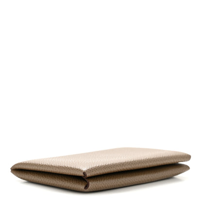 Hermes Epsom Calvi Card Case Etoupe 4 of 8