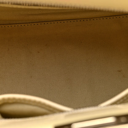 Valentino Garavani Patent Small Rockstud Double Handle Tote Ivory 5 of 9