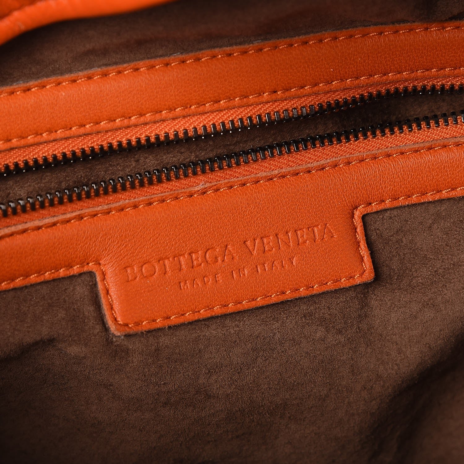 Bottega Veneta Nappa Intrecciato Montaigne Satchel Orange 8 of 9