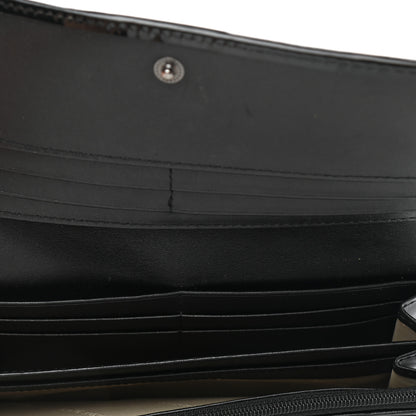Burberry Supernova Check Penrose Continental Wallet Black 5 of 7