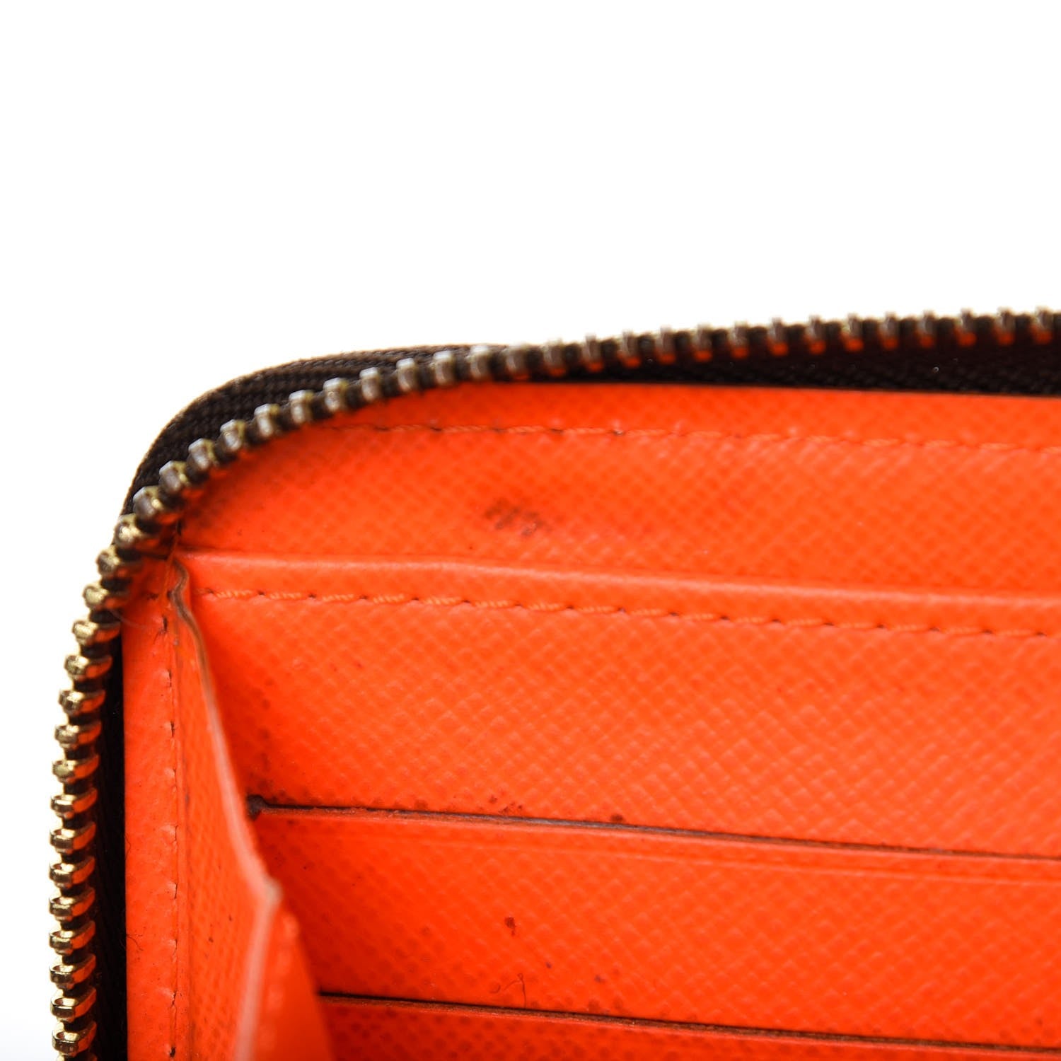 Louis Vuitton Monogram Graffiti Zippy Wallet Orange 9 of 15