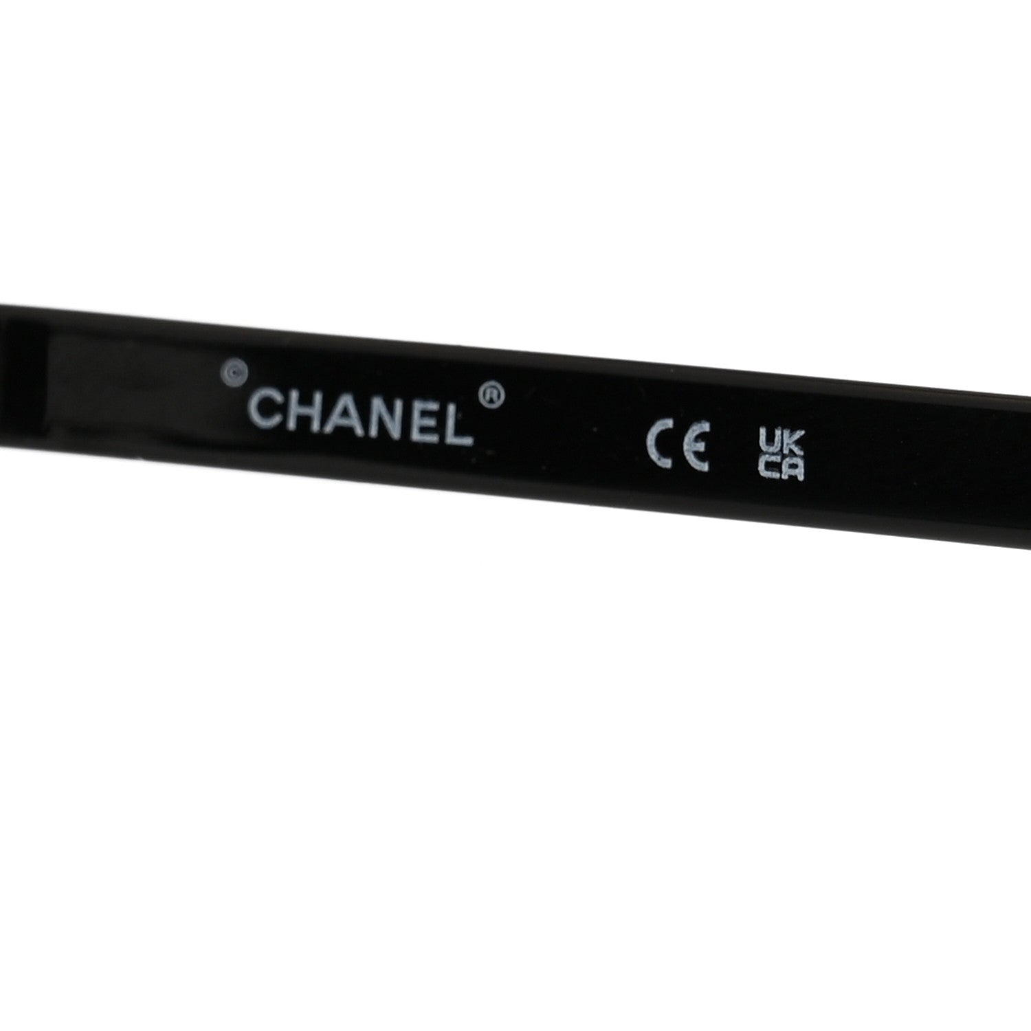 Chanel Metal Logo Sunglasses 71542 Black 6 of 6