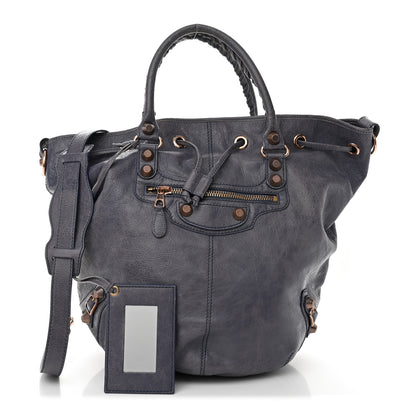 Balenciaga Agneau Giant 21 Gold Hardware Pompon Glycine 1 of 13