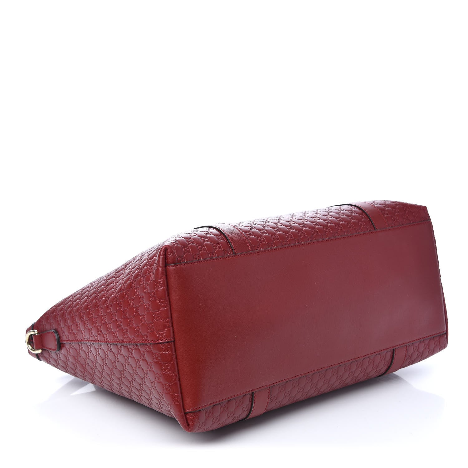 Gucci Soft Microguccissima Medium Zippered Satchel Rosso 4 of 9