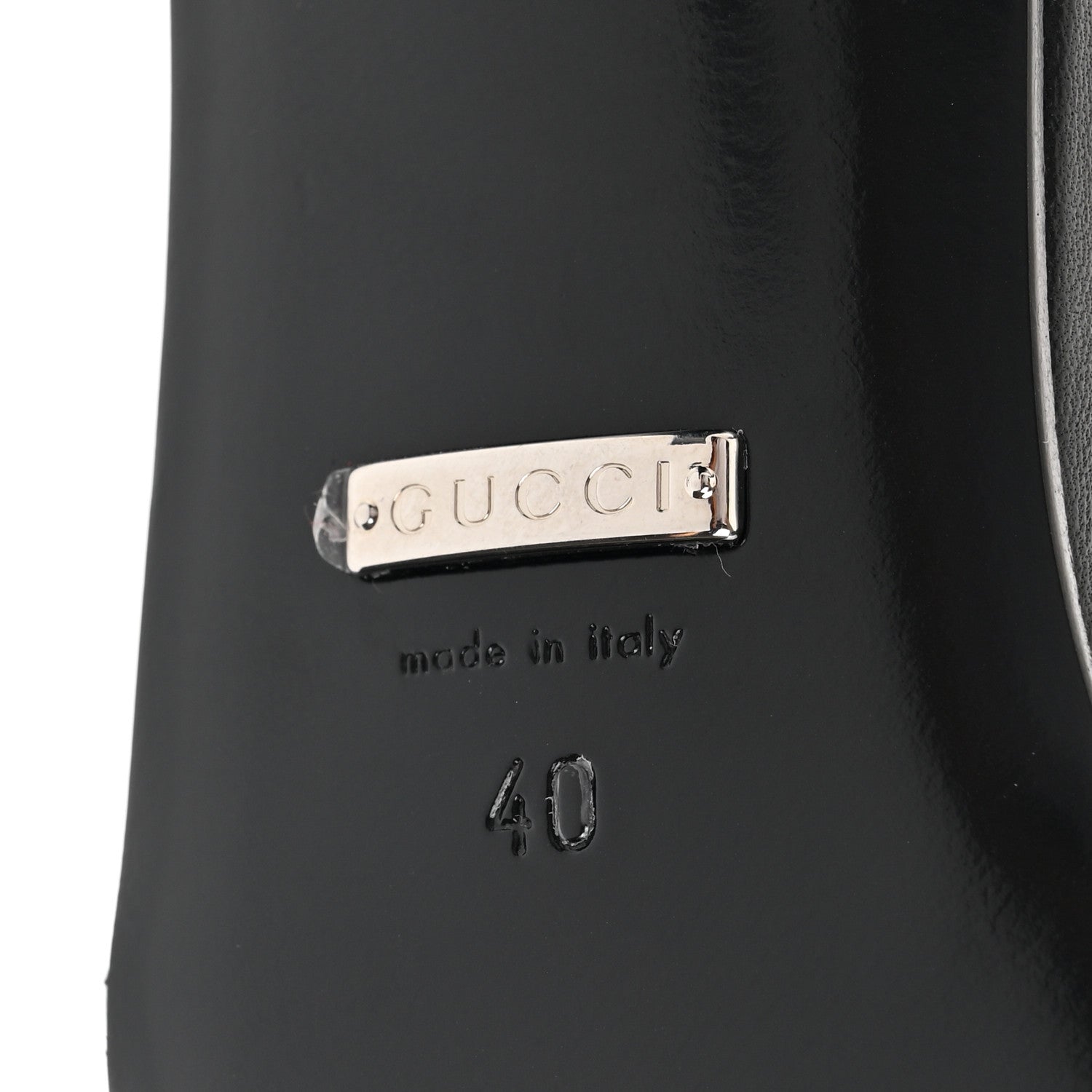 Gucci Tela Retino Nappa Charlotte Crystal GG Monogram Square G 75mm Slingback Pumps 40 Black 7 of 12