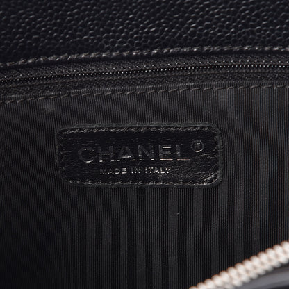 Chanel Caviar Quilted Grand Shopping Tote GST Black 8 of 9