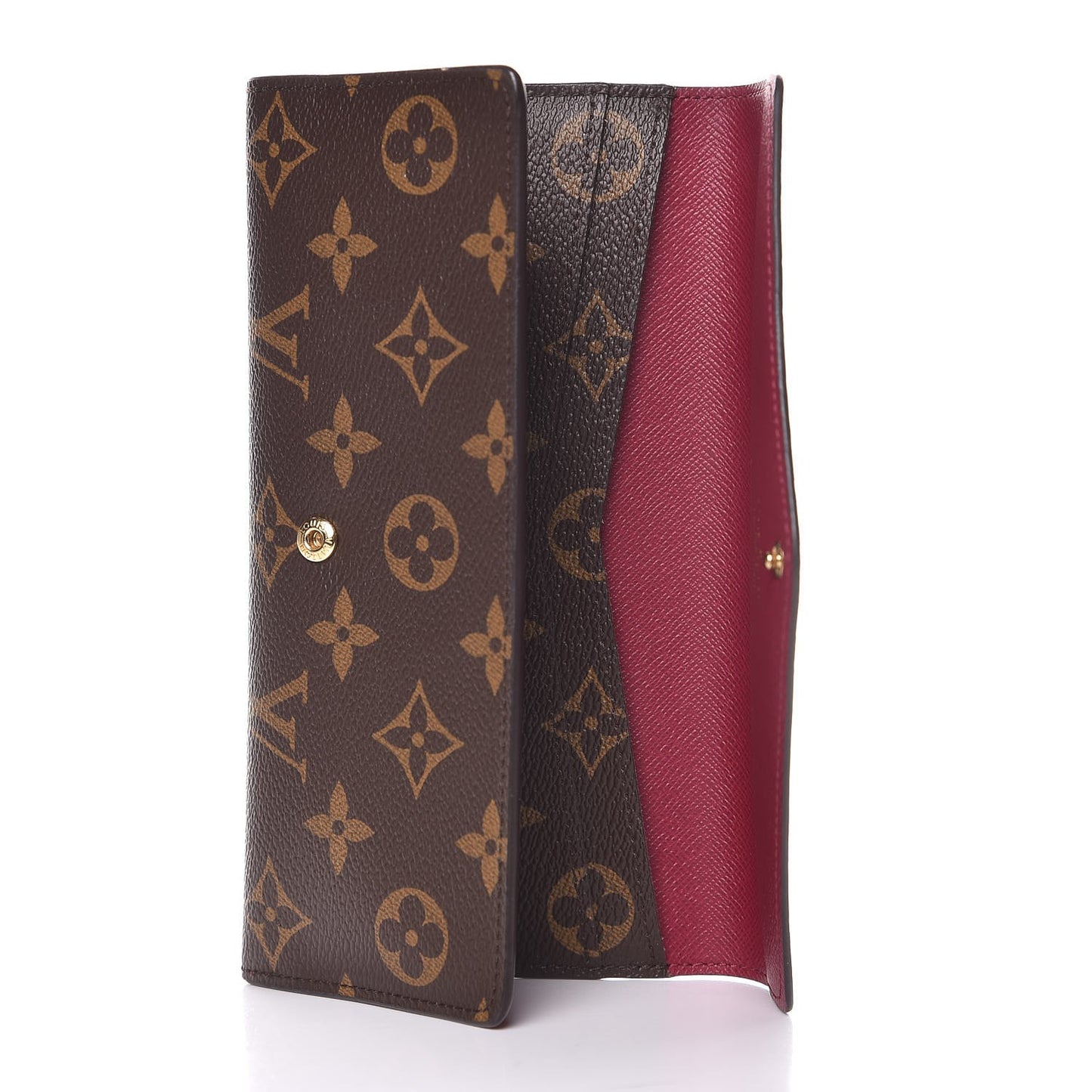 Monogram Josephine Wallet Fuchsia