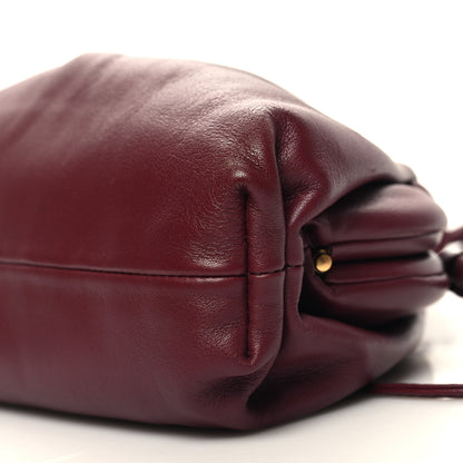 Bottega Veneta Butter Calfskin The Mini Pouch Bordeaux 10 of 10
