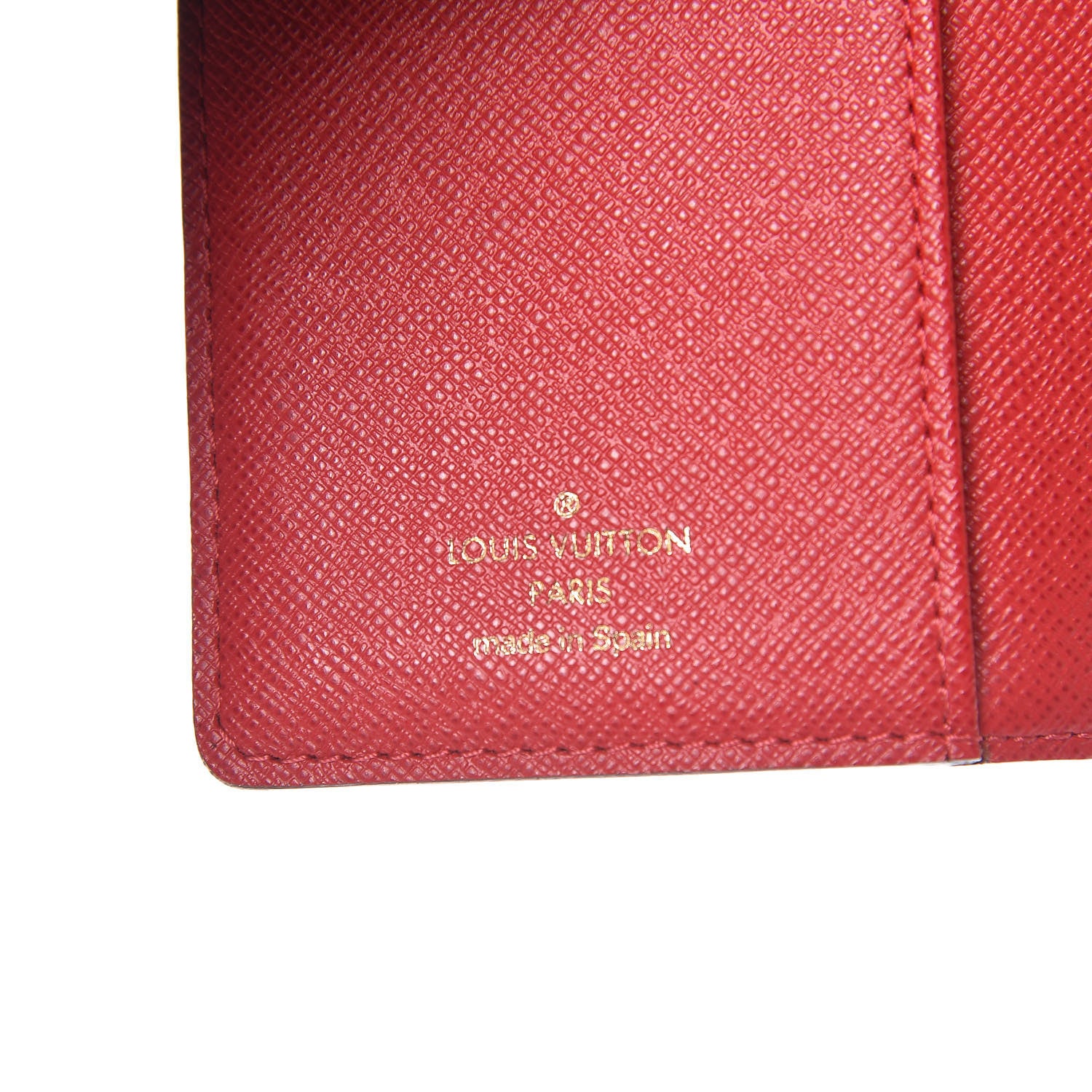 Louis Vuitton Damier Ebene Patch Small Ring Agenda Cover 6 of 6
